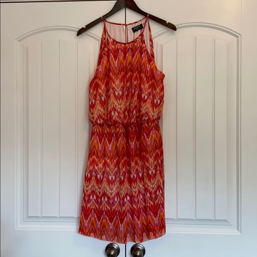 Guess Ikat Print Dress